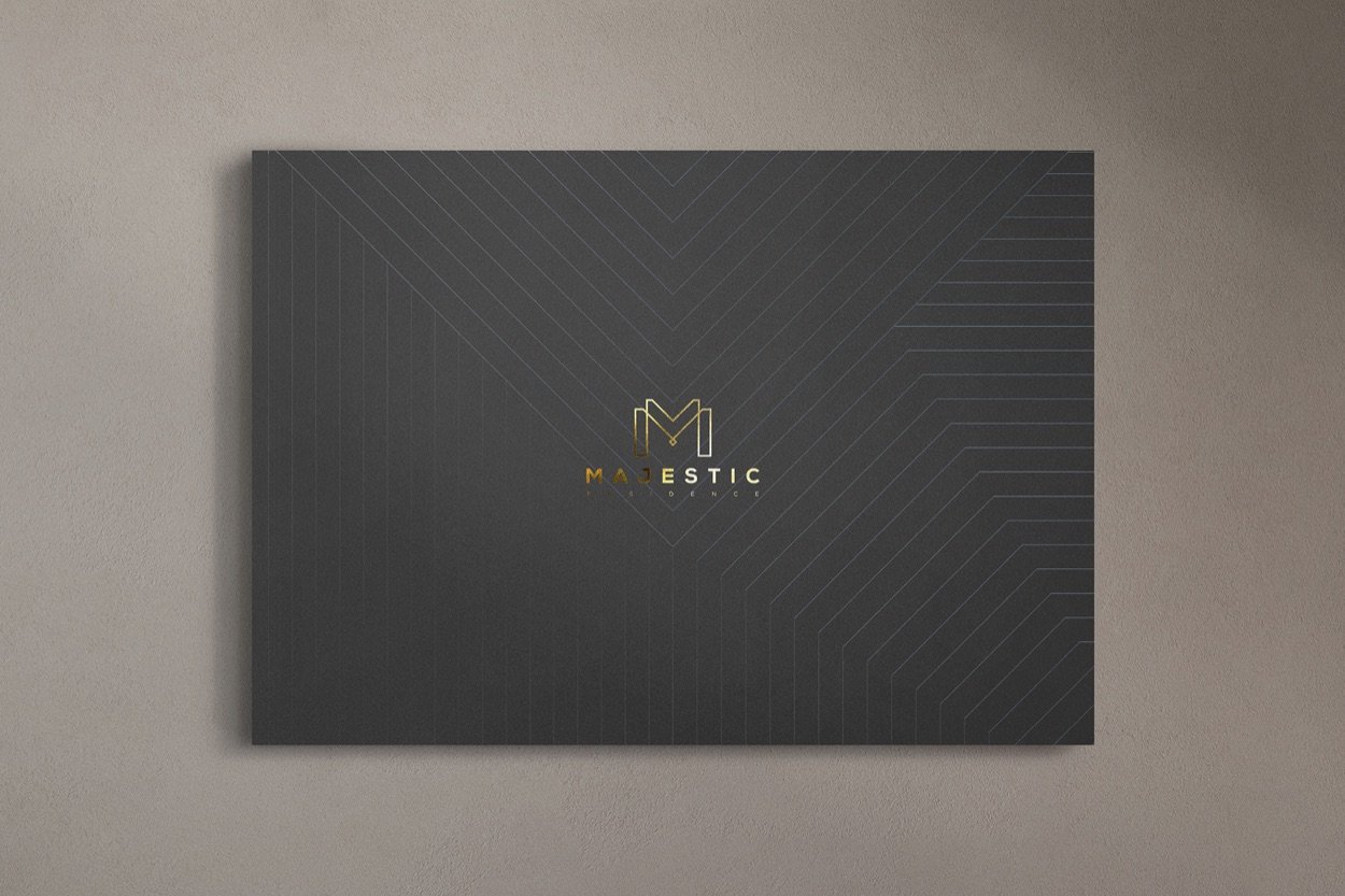 Monograma do residencial Majestic