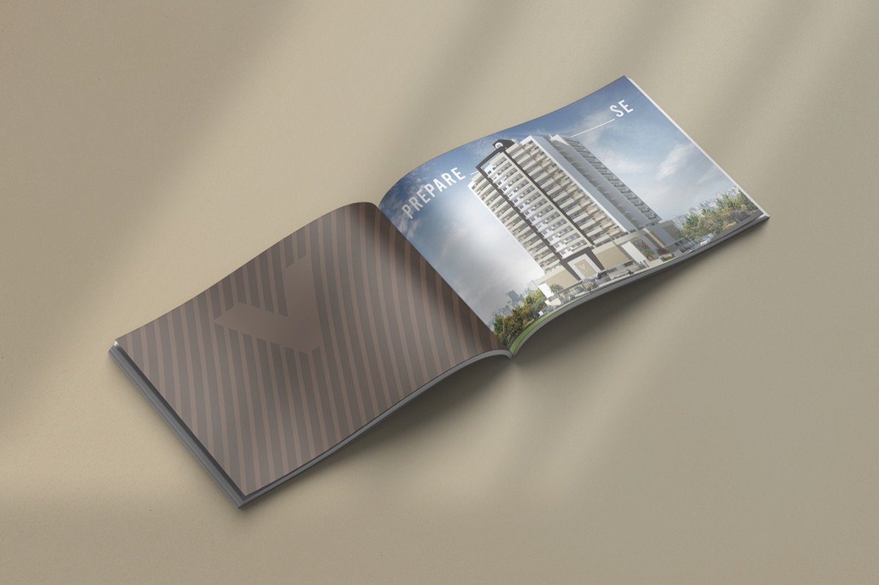Assinatura visual do residencial Belle Ville