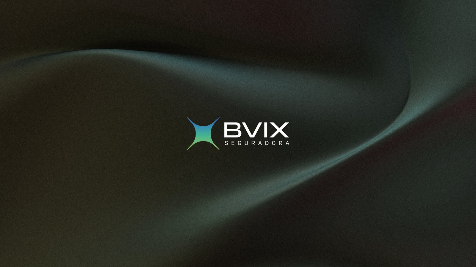 Marca BVIX Seguradora sobre fundo com textura em degradê