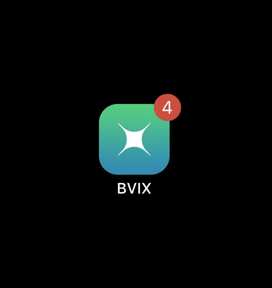 Ícone do aplicativo da BVIX