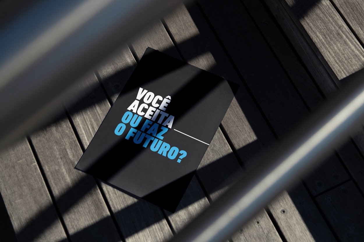 Cartaz do teaser — Você aceita ou faz o futuro?