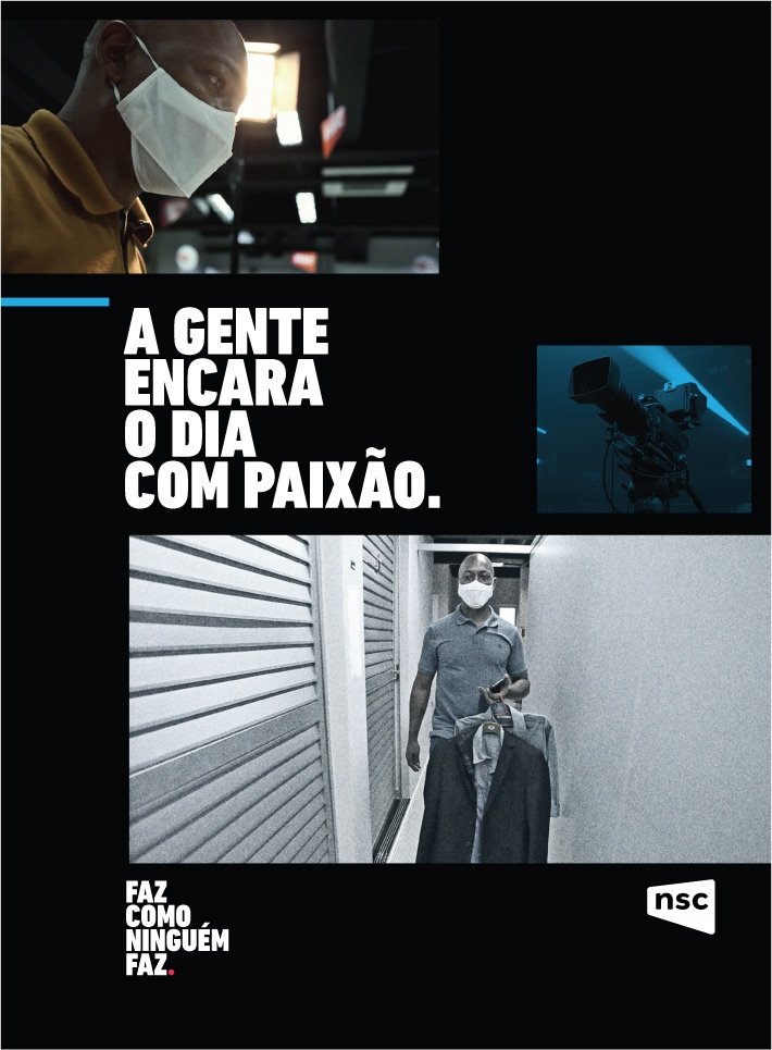 Página do manifesto — A gente encara o dia com paixão
