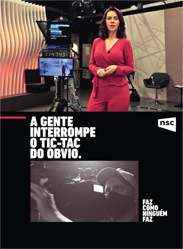 Página do manifesto — A gente interrompe o tic-tac do óbvio